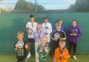 Woodland Tennis Club juniors award winners.