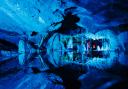 The immersive experience tells the story of how the caves were formed.
