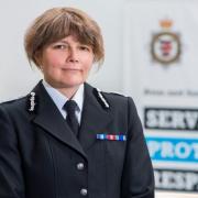 Chief Constable Sarah Crew.