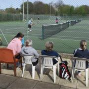 North Somerset ladies battled it out on the court