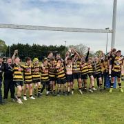 The Hornets U14s squad put on a brilliant display to be named Somerset County Champions for the first time