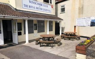 The Winscombe club has already had to implement reduced hours at the bar