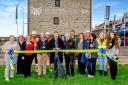 A ribbon-cutting ceremony was held to celebrate the opening of the show home.