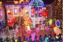 Mark Antoni adorned his bungalow on the Bournville with Christmas decorations for charity.