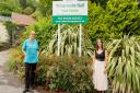 Winscombe Hall operations manager, left, Annie Cowell and Redrow Homes sales manager, Charlotte Newnes.