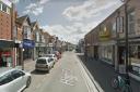 Burnham High Street is temporarily closed to vehicles.Picture: Google Street View