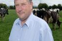 Local farmer and farming spokesman Derek Mead from Ebdon Court Farm, Wick St Lawrence.12-8-05
