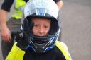 Ollie Walker is close to winning the FAB-Racing mini-moto rookie championship