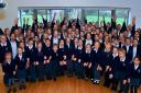 St Marks School Worle choirs which were featured on  ITV West news.