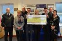 Reeds Rains estate agents donated £2,500 to Portishead RNLI.