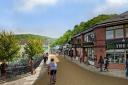 Artist's impression of improvements to the B3135 Cliff Street in Cheddar. Picture: Sedgemoor District Council