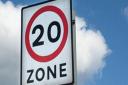 The speeding offences were all in the same 20mph zone