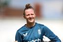 England's Lauren Filer during a nets session at Trent Bridge, Nottingham. Picture date: Wednesday June 21, 2023.