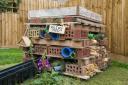 The Lovell bug hotel at its Foxglove Meadows development.