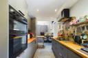 The modern, contemporary kitchen has recently been refurbished