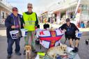 Volunteers from Weston Rotary helped raise funds for the RNLI with their family pets.