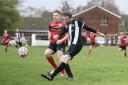 Action from Churchill Club 70's win against Nailsea Untied A.