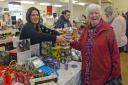 A Christmas market event held in Berrow this Sunday has raised over £1,000 for charity.