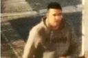 Police would like to speak to this man in connection with the incident they are investigating