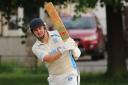 Jamie Howson top scored for Lympsham & Belvedere with 81 runs from 77 balls, including eight fours and two sixes, at Shapwick & Polden.