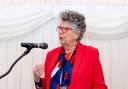 Dame Prue Leith speaking during a reception at the House of Lords in London, about assisted dying (Tim Kavanagh/PA)
