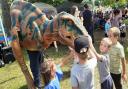 Rory the T Rex was the most popular attraction at the event.