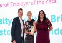 UHBW picked up employer of the year award at the Weston College business awards evening.