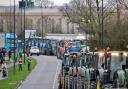 More than 150 tractors rallied through North Somerset in memory of a local farmer who passed away last year.