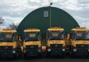 North Somerset's gritters are back in use with a new form of fuel.