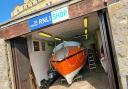 The McLachlan lifeboat is currently being restored at the RNLI shop at Anchor Head.