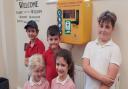 Mendip Green Primary was able to purchase a defibrillator after a generous donation was made by a parent.