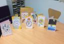 The cards are currently on display in the BRI's staffroom.