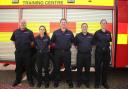 Avon Fire & Rescue Service welcomed five new on-call firefighters.