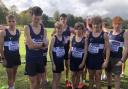 Members of North Somerset Athletics Club in Wales.