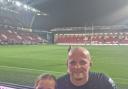 Rosie Hedges was invited by Josh Caulfield to a Bristol Bear game at Ashton Gate.
