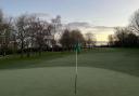 Winter golf at Wedmore