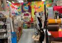 Inside North Somerset Scrapstore