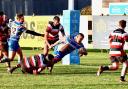 George Talbot in action for Weston RFC