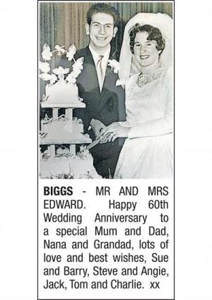 MR & MRS EDWARD BIGGS