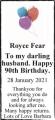 Royce Fear