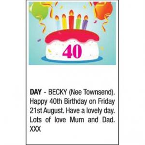 BECKY DAY (Nee Townsend)