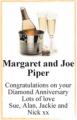Margaret and Joe Piper
