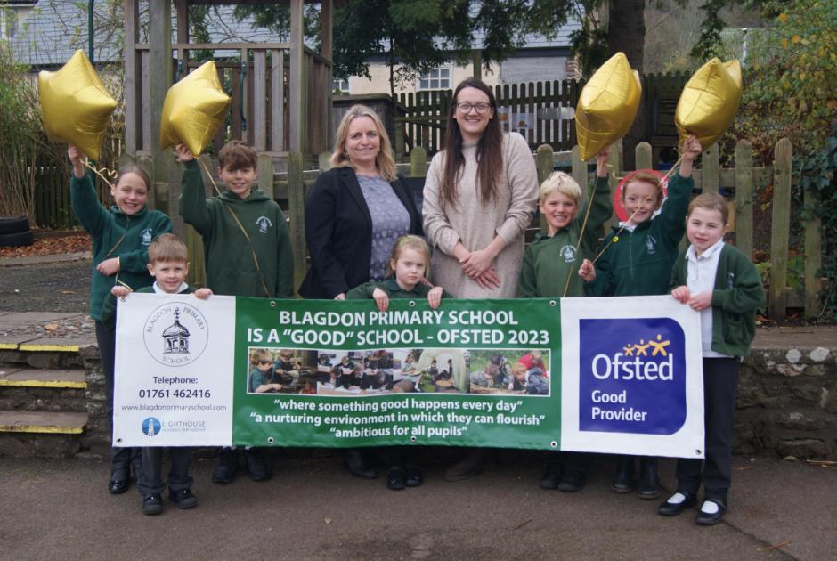 Blagdon Primary School celebrates 'Good' Ofsted rating 