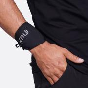 Muzl's two-in-one facemask double-up as a wrist wallet.