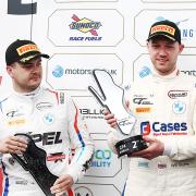 Will Burns picked up his second podium finish of the British GT Season at Donington Park.