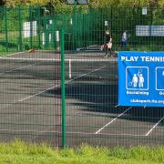 Ashcombe Park's tennis courts have been booked thousands of times since reopening last year.