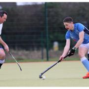 Alex Leeks in action for Weston HC against Clifton Robinsons sixes.