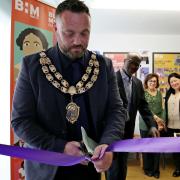 Weston mayor, Cllr James Clayton opened the venue as part of the town council's Black History Month celebrations.
