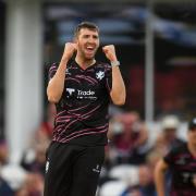 Craig Overton in action for Somerset. Picture: Somerset CCC/Harry Trump