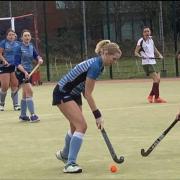 Clare Dale scored Weston Hockey Club's second and the winner against Knowle. Pic: Weston Hockey Club.